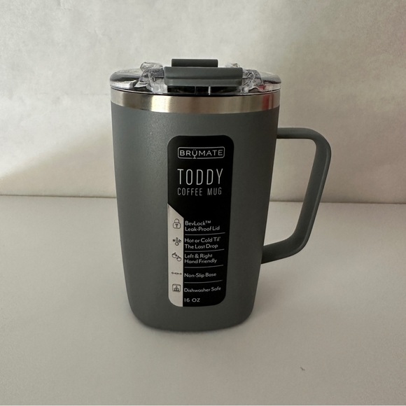 BrüMate Matte Gray Toddy 22 oz  Mug Retired and HTF - Picture 1 of 6